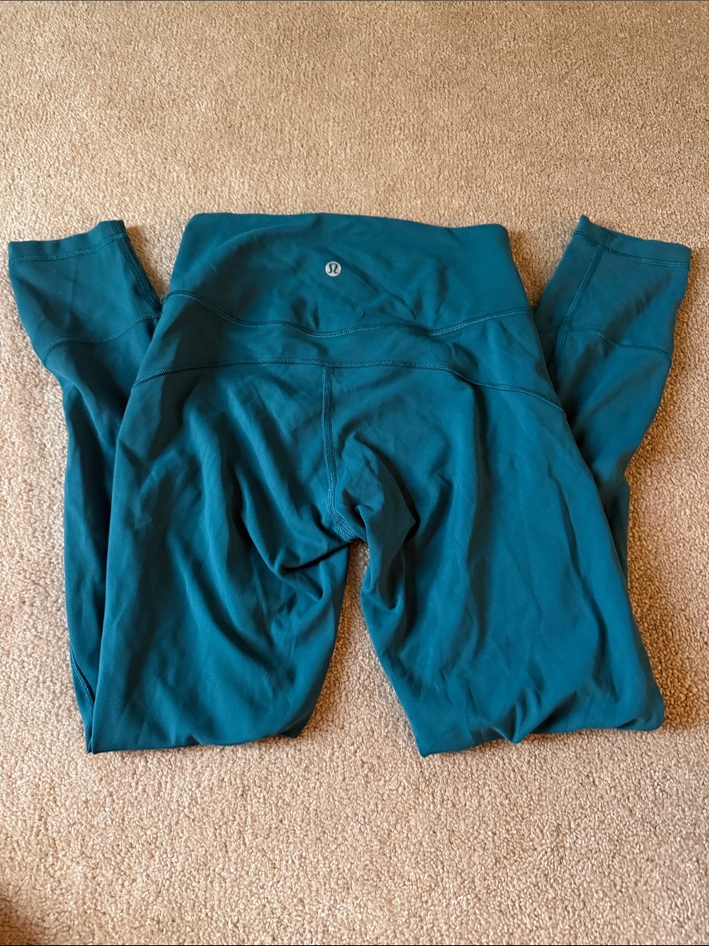 lululemon athletica Teal Stretch Leggings